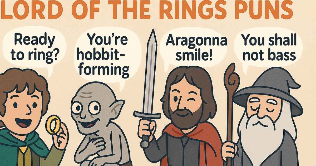 Lord Of The Rings Puns