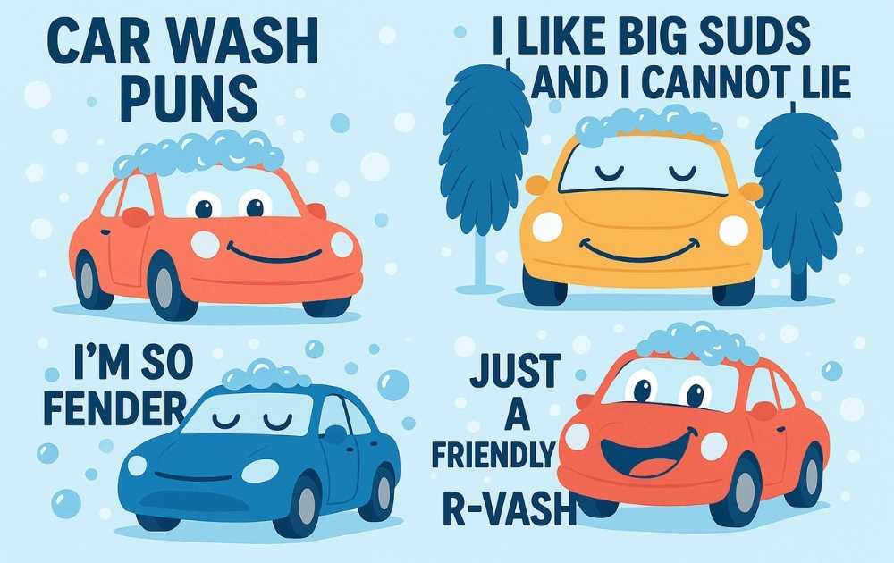 Car Wash Puns