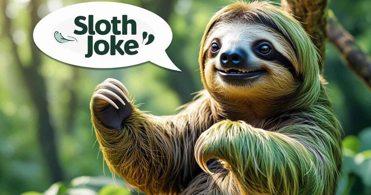 sloth jokes
