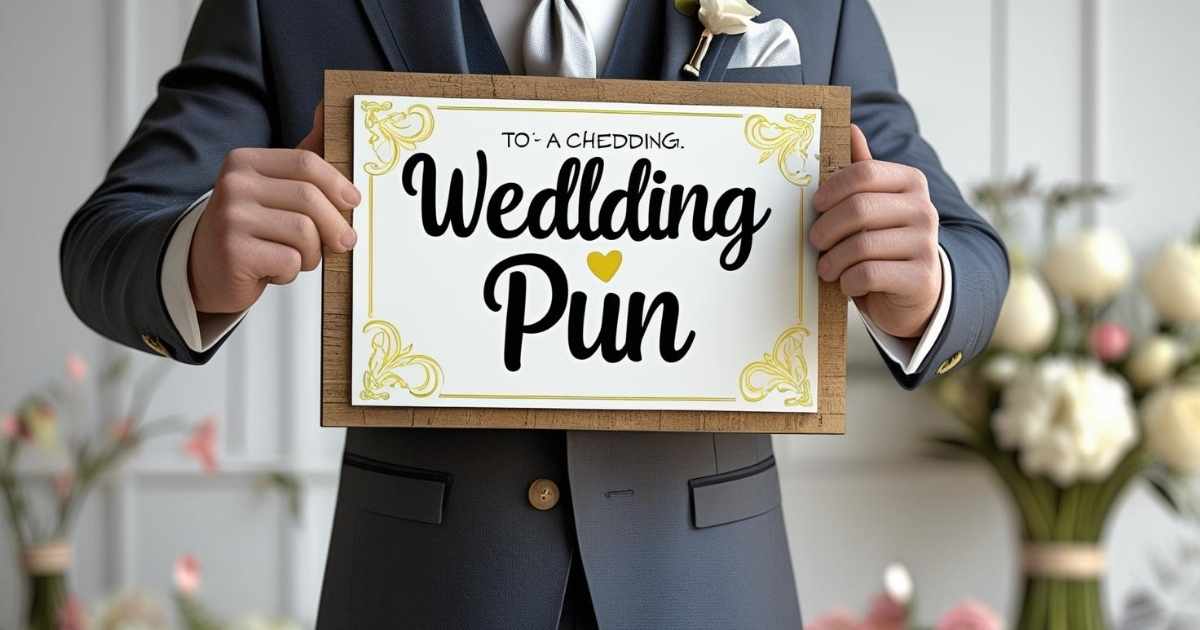 Wedding Puns