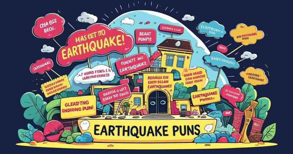 Earthquake Puns