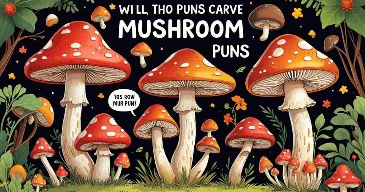 Mushroom Puns