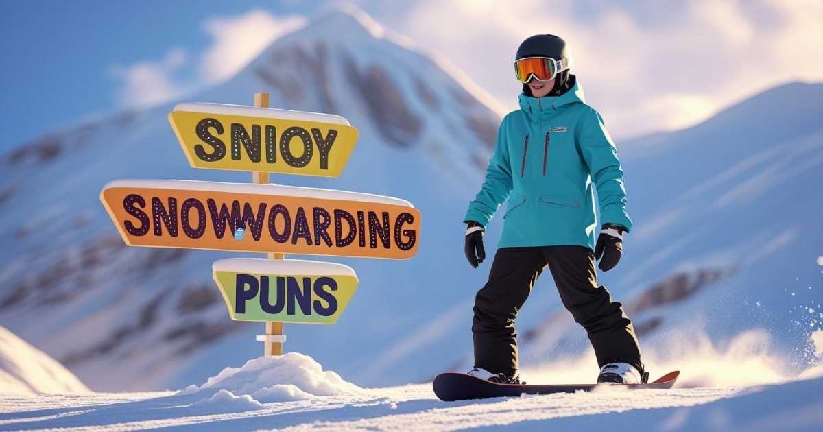 Snowboarding Puns