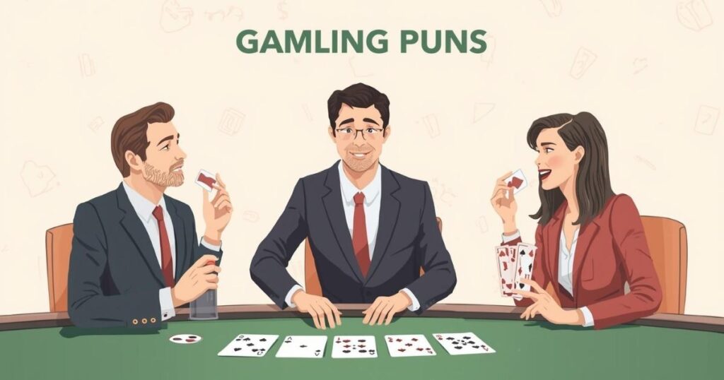 147+ Gambling Puns That Will Make You Bet on Laughter