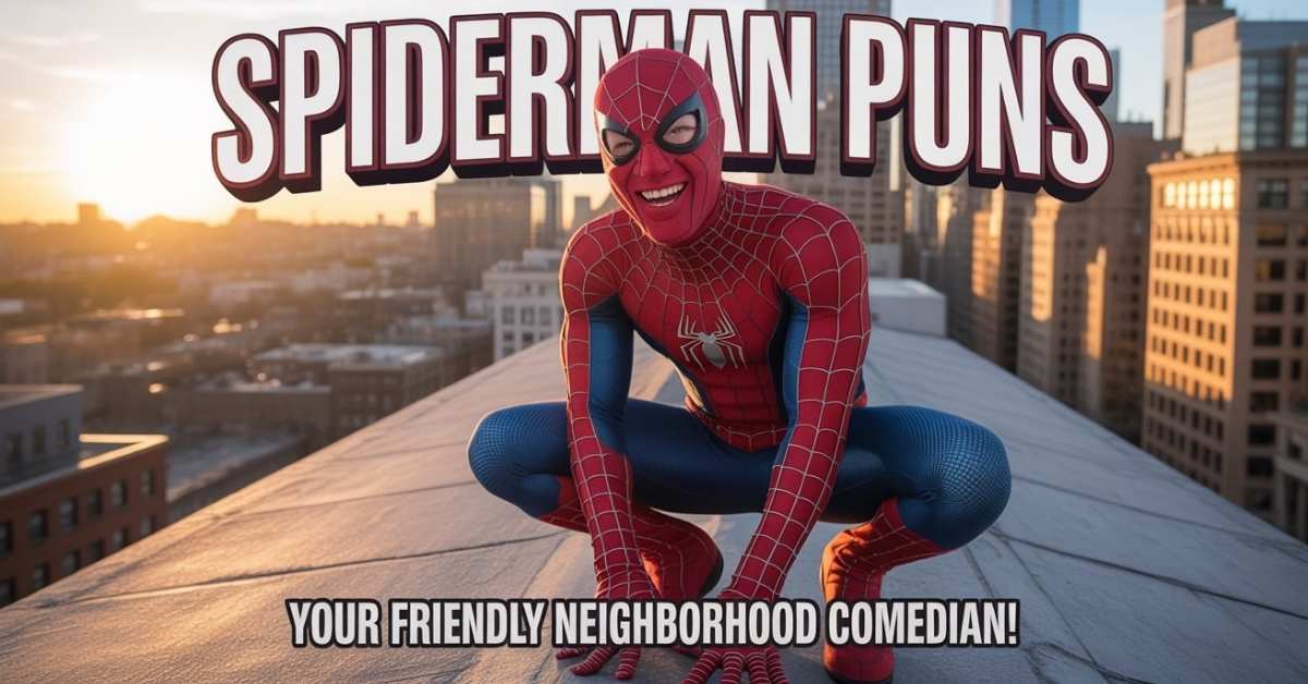 Spiderman Puns